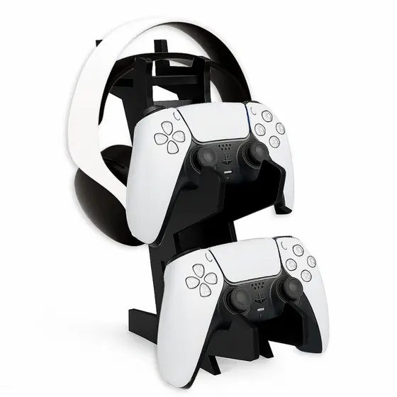 Suporte Porta Controle Videogame Gamer Para Ps4 Xbox Preto