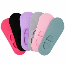 Kit Pares de Meias Sapatilha para Pilates Yoga Ballet Antiderrapante