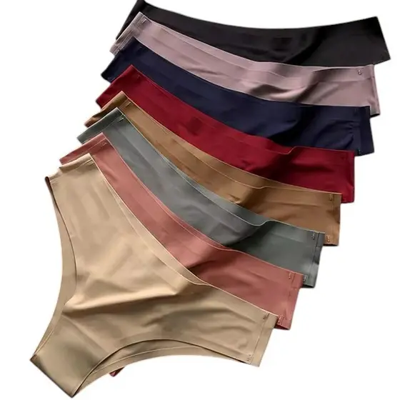 Kit Calcinhas Tanga Confortável Não Marca Na Roupa Poliamida Leve