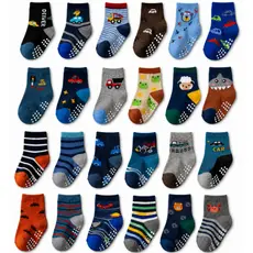Kit Pares de Meia Infantil Masculino Bebê Menino Diversas Estampadas