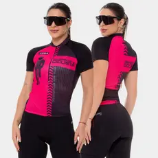 Camisa de Ciclismo Feminina Respeite a Ciclista Pro Manga Curta Way