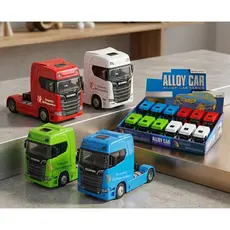 Caixa Fechada 12 Miniatura Caminhão SCANIA Atacado Metal 1/50