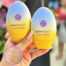 Sarah's Beauty Base Liquida Com Protetor Solar Spf 30+  Sarahs Beauty