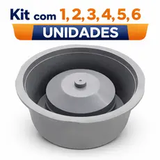 Adaptador Ralo Anti Mau Cheiro 100mm Tira Odor Anti Inseto Vedação Banheiro Porta Grelha