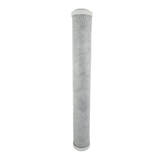 Refil Filtro Carvão Ativado Carbon Block 20''remove Cloro