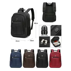Mochila Bolsa masculino feminina Reforçada Notebook Entrada Impermeavel Cabo De Aço