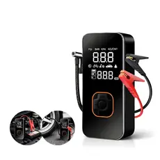 Air Compressor Power Bank Jump Starter Bateria Para 12v Emergência Dispositivo De Partida Pneu Inflator Bomba