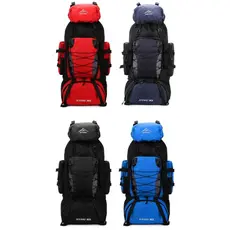 Mochila 90Litro Grande Camping Reforçada Impermeável Cargueira Trilha Viagem