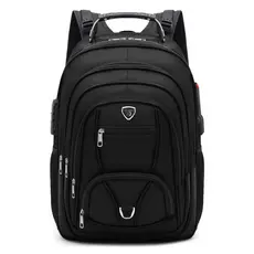Mochila Para Notebook Escolar Impermeavel Reforçada  Cabo De Aço USB XB