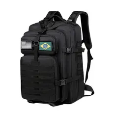 Mochila Tática 50 Litros Reforçada Impermeável Masculina Grande Camping