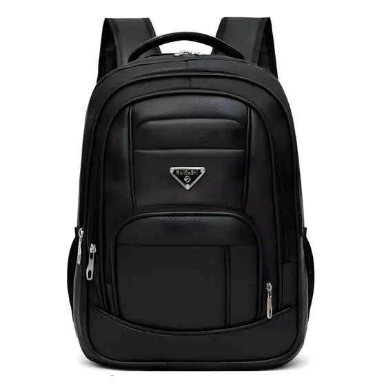Mochila Couro Masculina Reforçada Para Notebook Escolar Excecultivo Social