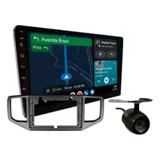 KIT CENTRAL MULTIMIDIA ROADSTAR 9 POL RS915BR ANDROID CARPLAY VW AMAROK 2017 A 2022