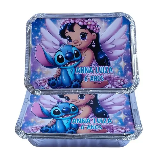 80 Marmitinha Personalizada Stitch e Lilo - Marmitinha para bolo doces ~ lembrancinha de aniversário