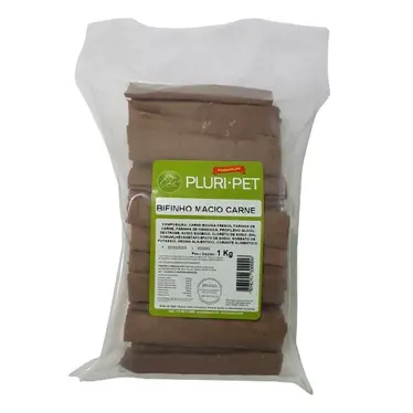 Bifinho Macio - PLURI-PET - Sabor Carne Defumada - 1 Kg