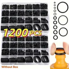 1200 Pcs Anel De Vedação Junta De Borracha O-Ring Sortido Com Caixa Kit Anéis De Vedação Para Torneira Vida