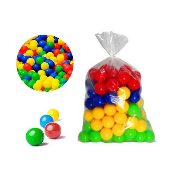 Kit Bolinhas Plásticas Contém 100 Bolinhas  Piscina De Bolinhas Infantil