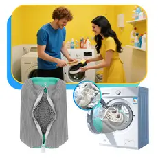 Saco Para Lavar Sapato Tênis Máquina de lavar Limpeza Anti Deformação Viagem Lavanderia