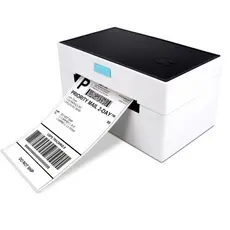 Impressora De Termica Etiquetas Adesivas Branco Portatil USB