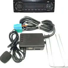 Adaptador Bluetooth do rádio original Sandero USB MicroSD MP3 comandos no aparelho e chamadas