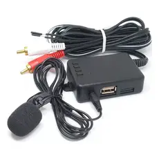 Adaptador Aux Bluetooth/Pendrive/MicroSD Para Cd Dvd Retratil Com Entrada Rca comandos no aparelho