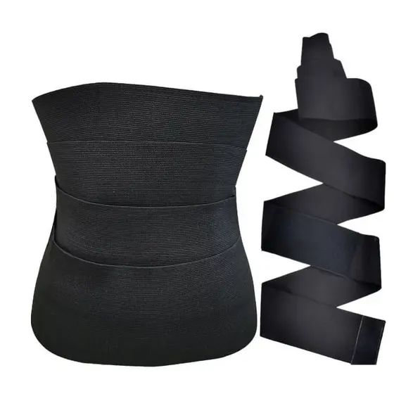 Cinto Ajustável Feminino – Modelador Para Controle De Barriga Com Fivela E Fecho De Velcro Emagrecimento Suporte De Post