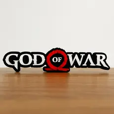 Decoração God of War uma Peça Decorativa God of War –  Mesa Gamer, Nichos, Prateleiras e Escritório