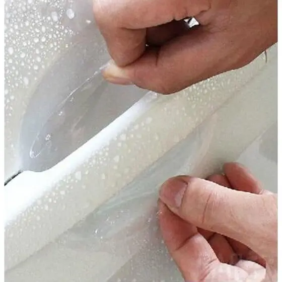 Adesivo Transparente Proteção Maçaneta 4 Portas - Promoção