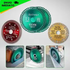 6 Em 1 Disco Multifuncional Diamante de Corte 100 mm – Ideal para Azulejo, Cerâmica e PVC