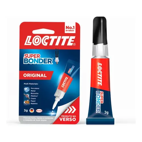 Cola Líquida Loctite Superbond Instantâneo Secagem Rápida 3g Incolor