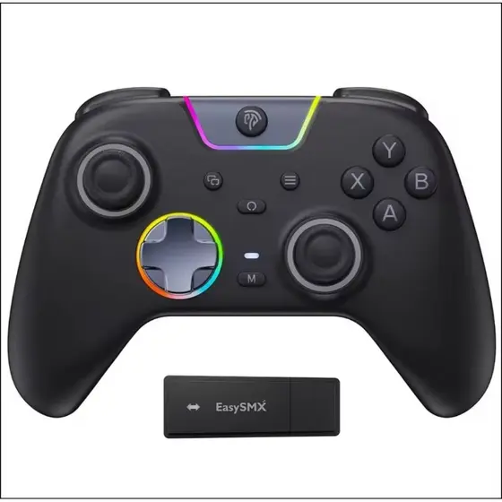 Controle EasySMX X05 Pro Gatilhos Hall Effect Para PC Celular e Switch