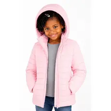 Jaqueta Infantil Feminina Puffer Peluciada Bobojaco Inverno Intenso
