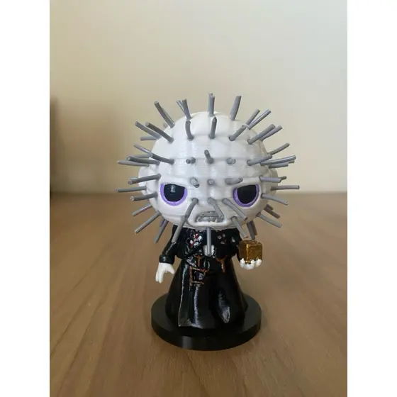 Boneco Colecionavel HELLRISER PINHEAD Figura Decorativa Action Figure Colecionaveis Impressao 3D