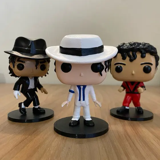 Boneco Colecionavel  MICHAEL JACKSON Moondance moonwalker Figura Decorativa Action Figure Colecionaveis Impressao 3d