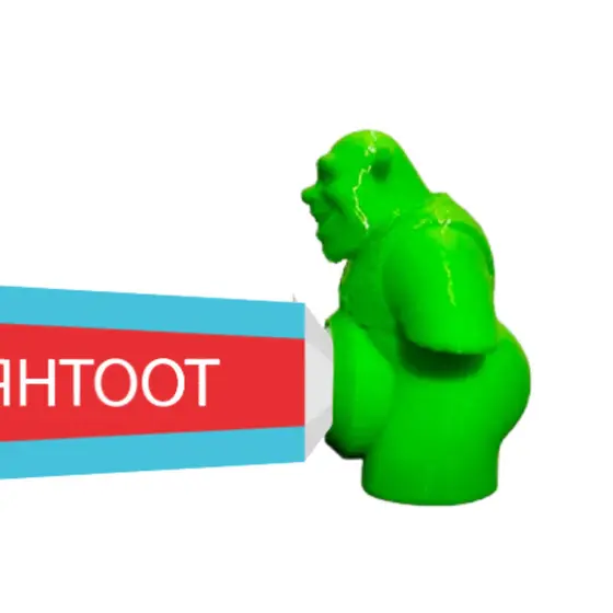 Tampa Pasta de Dente SHREK Decorativo Creme Dental Personalizado Divertido Testado Impressao 3d