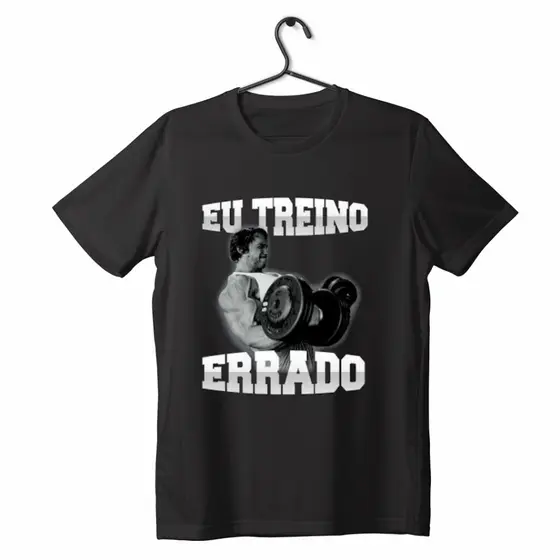 Camiseta Camisa Treino Errado Arnold Dryfit