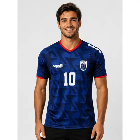 Camisa Cabo Verde Dry Fit Masculina | Camiseta Esportiva Futebol Treino Jogo | Personalizável