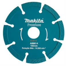 Disco Concreto Diamantado Segmentado Premium 105mm A88814 - Makita Original