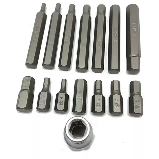 Kit Chave Allen Tipo Bit - 4 A 12 Mm / 11313 - Stels