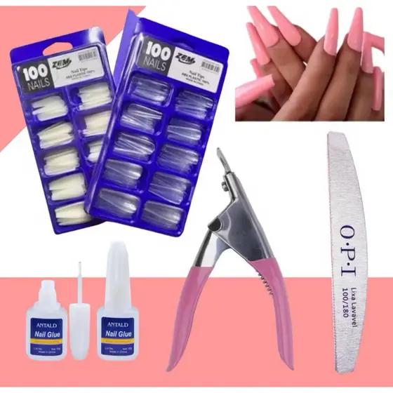 Kit Para Alongamento De Unha Em Gel