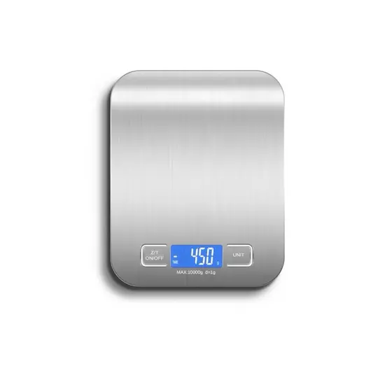 Balança Digital De Cozinha Inox Até 10kg Capacidade Fit Alta