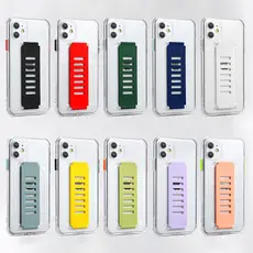Capa Silicone Holder Translúcida Compatível Com iPhone 12 Mini (5.4")