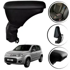 Apoio de Braço Artefactum Fiat Uno Vivace com Porta-Objetos e Porta-Caneta