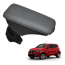 Apoio de Braço Artefactum Fiat Mobi 2016-2023 – Porta-Objetos e Porta-Caneta – Console Central Premium