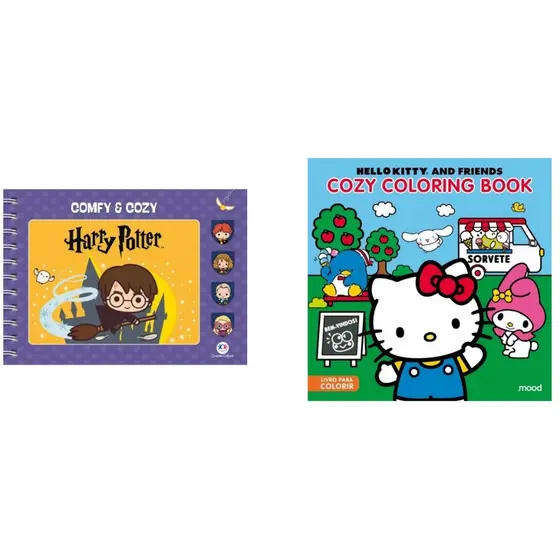 Kit Livros de Colorir - Bobbie Goods - Presente Ideal