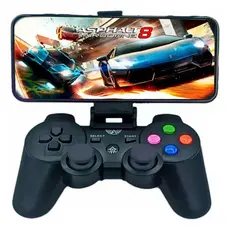 Controle Gamer Joystick Bluetooth Universal Altomex Sem Fio Com Suporte Para Celular Android iOS