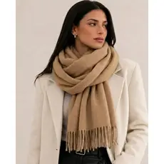 Cachecol Inverno Caxemira Lenço de Lã Pashmina Xale 200g Lã 180cm Inverno Unissex