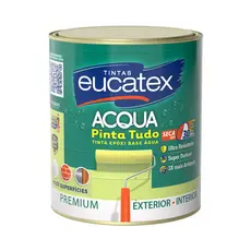 Tinta Epóxi Branco Azulejo Porta Parede Acqua Base Água 3,6L Tinta Pinta Tudo
