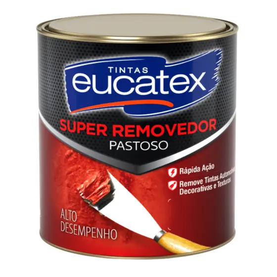 Super Removedor De Tintas Pastoso Gel Eucatex 900ml
