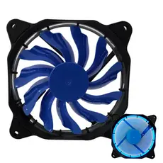 Cooler Fan Led Dx-12f Verde Azul Vermelho 120mm 12cm