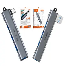 HUB USB USB3.0 OTG Type C 5Gbps Multi Splitter 4 Em 1Teclado, Mouse, Notebook, Celular, Câmera DSLR